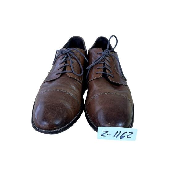 Cole Haan Shoes Mens 13 M Brown Benton Oxford Cap Toe Dressy Casual Lace Up - Picture 13 of 13